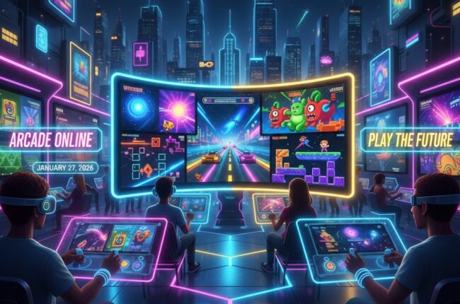 Arcade online terbaru dan seru dengan gameplay modern