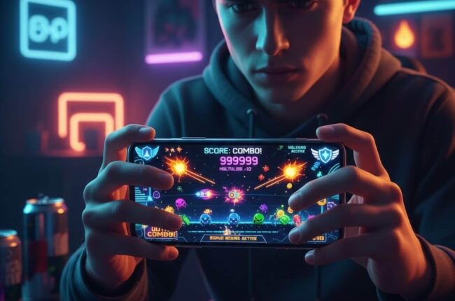 Pemain fokus memaksimalkan score di arcade games melalui Dewiku88 Alternatif Title Gambar: Strategi Maksimalkan Score di Arcade Games